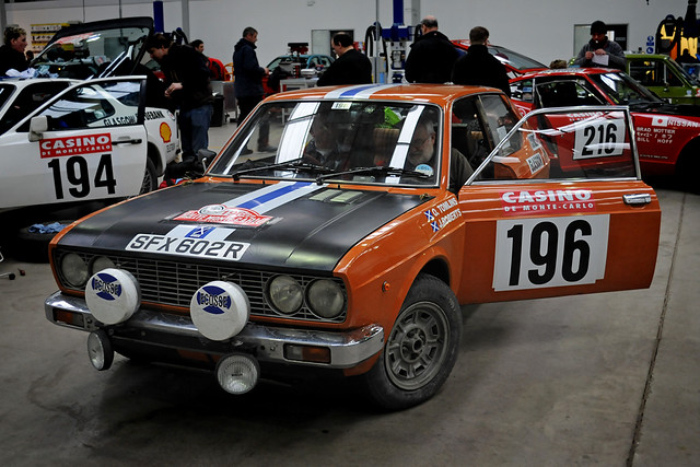 Number 196 a 1977 Fiat 128 Coupe SFX 602R