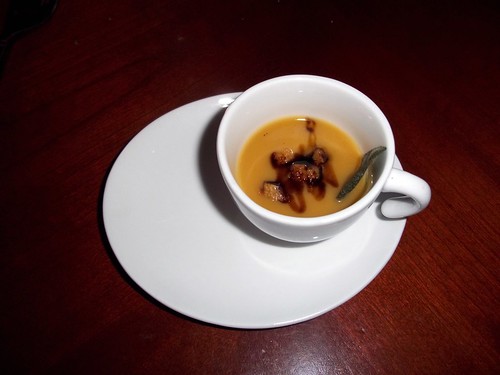 Roasted squash soup