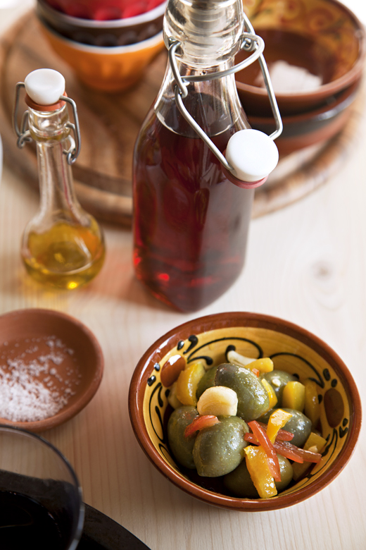 Tapas Olive fresche Marinate