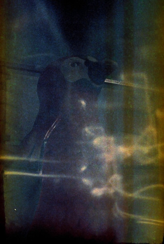 penguin with light leaks by pho-Tony