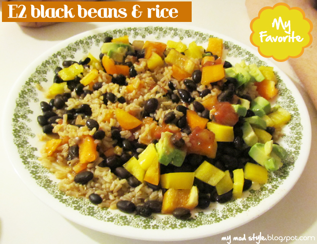 Whole Food Meal - Black Beans & Rice