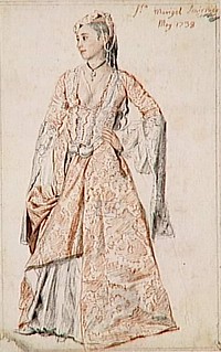 titam.tumblr.com - Portrait de la Signora Marigot, Smyrne, mai 1738 par Jean-Etienne Liotard (1702-1789)