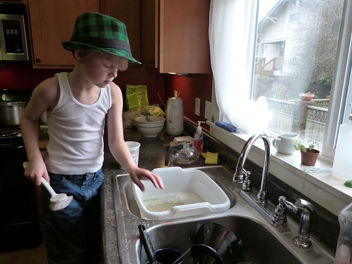 Dishes On St. Paddy's Day (Green Hat, Nels' Choice)