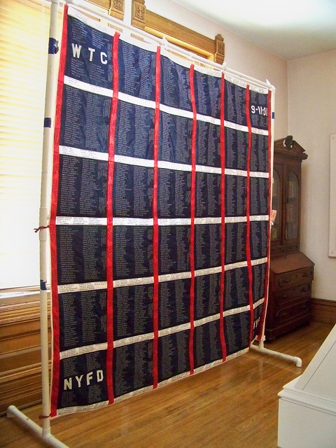 Quilt in honor of all of those who lost their lives in the Sept. 11, 2001 attacks.