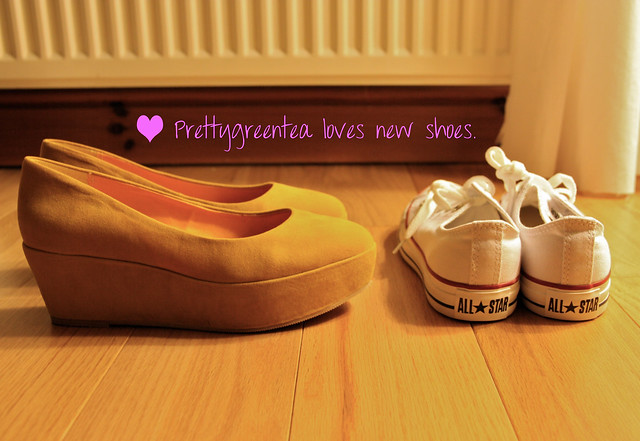 prettygreentea loves new shoes