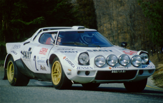 Lancia Stratos Rally citt di Torino 1982