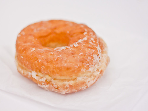 Honey-dipped doughnut