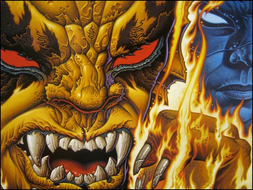 Sutfin Entrigan Demon for DC Art Show