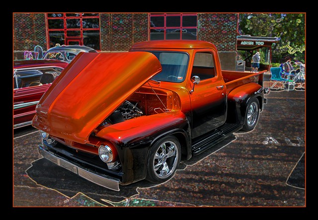 1955 Ford Pickup MSRA Back to the Fifties