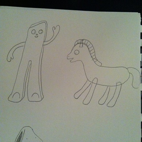 Gumby and Pokey from memory.