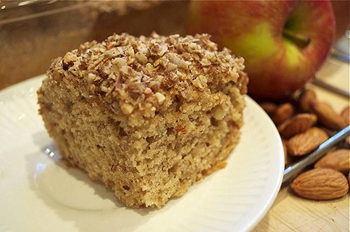 apple almond cake feature