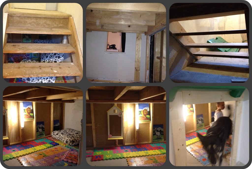 collage of play house