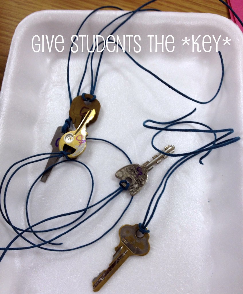 give students the key