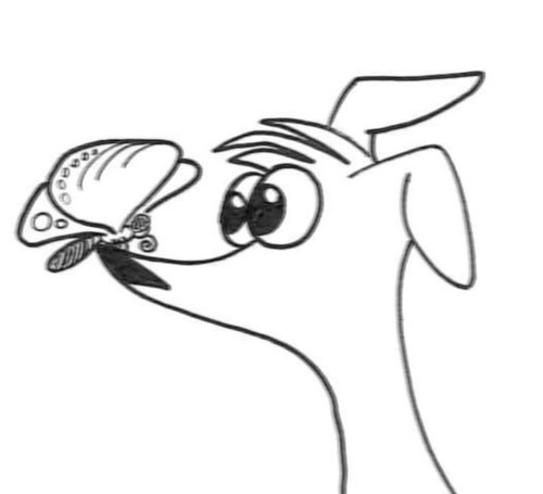 Comic-Whippet-meets-Butterfly