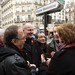 Marché Guy Môquet avec les militants du 17e et 18e et Bertrand Delanoë - Fev 2012