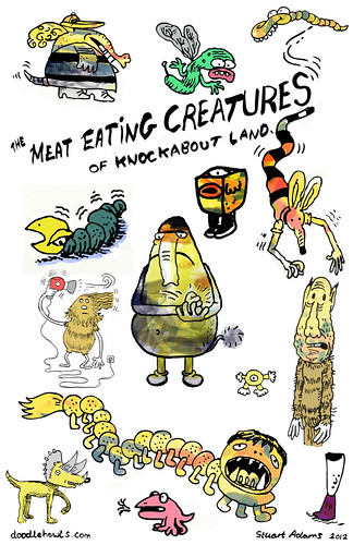 meat-eating-creatures by DoodleHowls (Horsey McBoo)