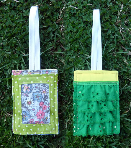 Luggage Tag, front and back