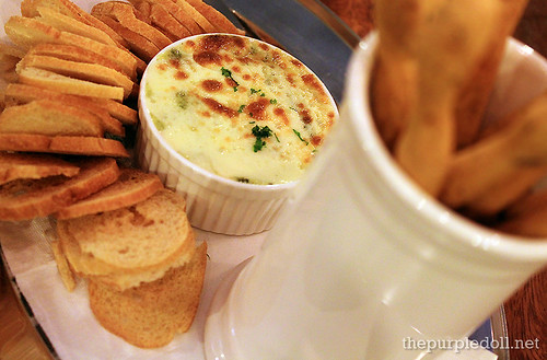 Spinach and Cheese Dip P280