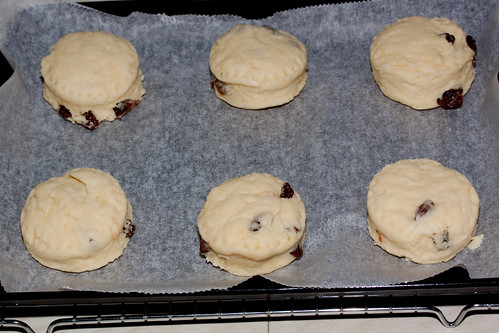 scones - bake for 12mins