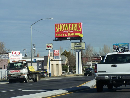 Showgirls billboard, Salt Lake City