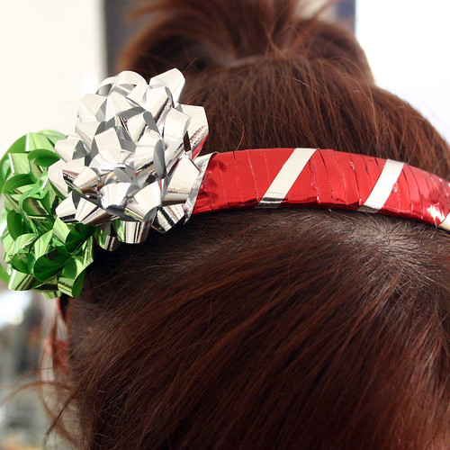 Christmas Gift Wrap Headband