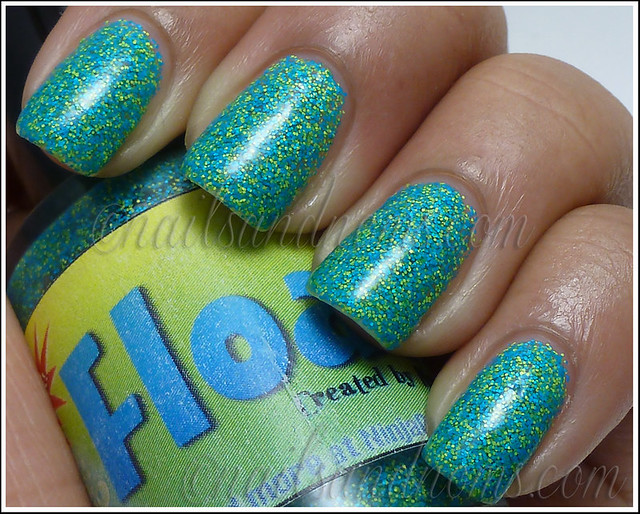 Nail-Venturous Floam is an amazing polish! It's made up of a super dense
