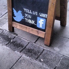 social media chalk, Dublin