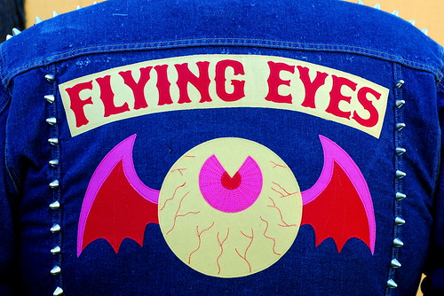 Flying Eyes jacket close