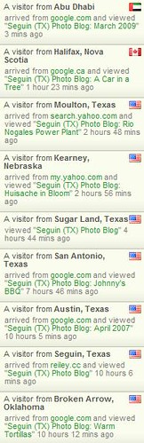 visits to seguin blog march2012