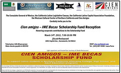 Convocatoria 2012 Cien Amigos – IME Becas Scholarship Fund Reception