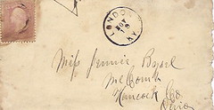 Letter Nov 1863 envelope