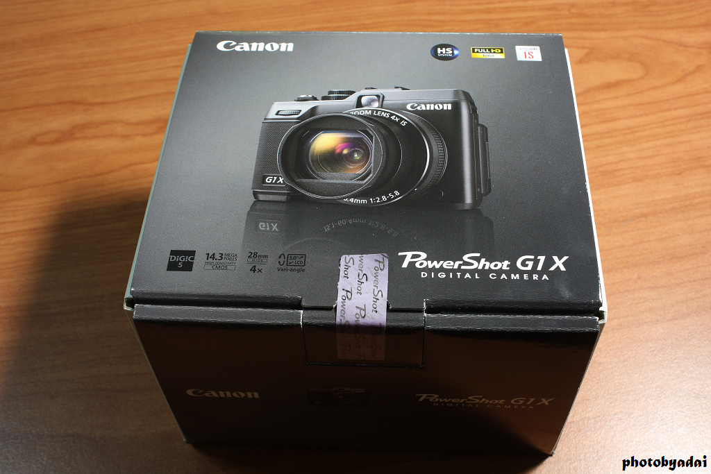 2012.2.9 CANON G1 X Unboxing_450D