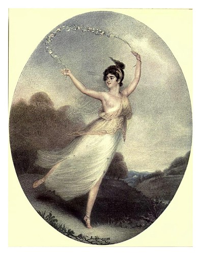 014-La Señorita Parisot 1799- C. Turner-Old English colour prints 1909-Charles Holme