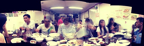 Week 7, 2012: Valentine's Day dinner with my Agape family