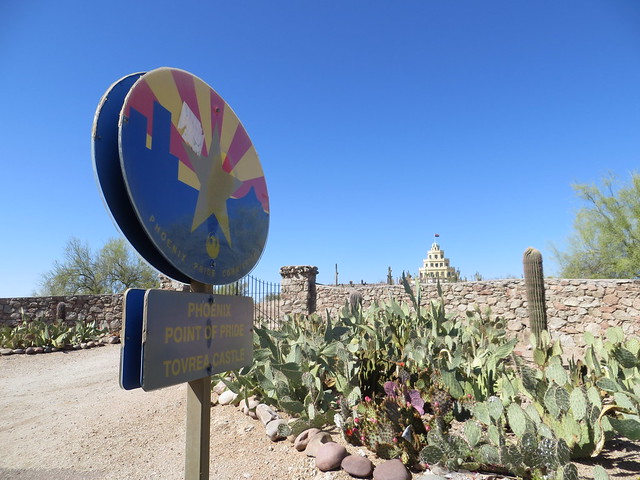 The Tovrea Castle in Phoenix, Arizona