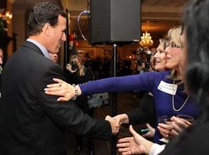 Santorum blasts Obama’s plans in first Ohio stop in Mason