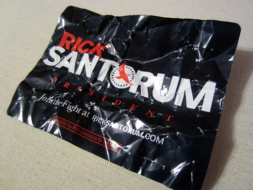 Lincoln Days - Santorum Sticker