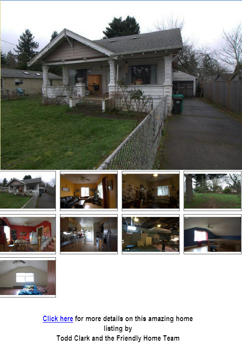 7325 SE 63rd Ave, Portland, Oregon (Listed by Todd Clark and the Friendly Home Team)