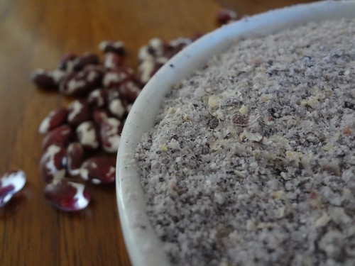 2012.02_blue corn meal and anasazi beans