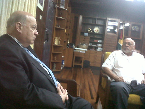 Secretario General de la OEA se reúne con el Presidente de Guyana