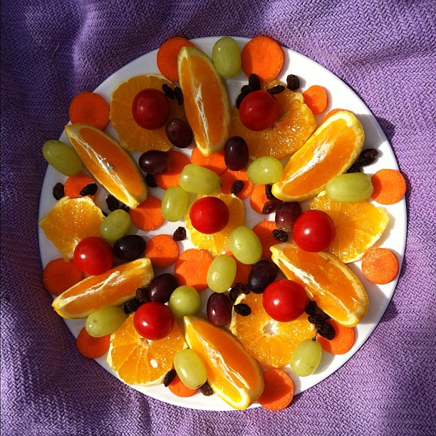 Fruit mandala #picnic #fruit #mandala