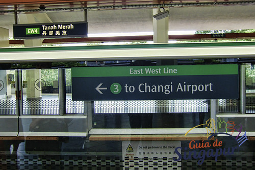 salir del aeropuerto de singapur en metro
