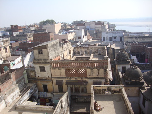 Varanasi India ~ Roof Top View by Vasenka