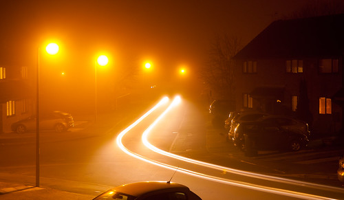 Moggy night here (Misty/Foggy) by Mick Hyde