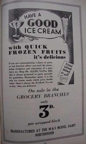 ice cream 1950