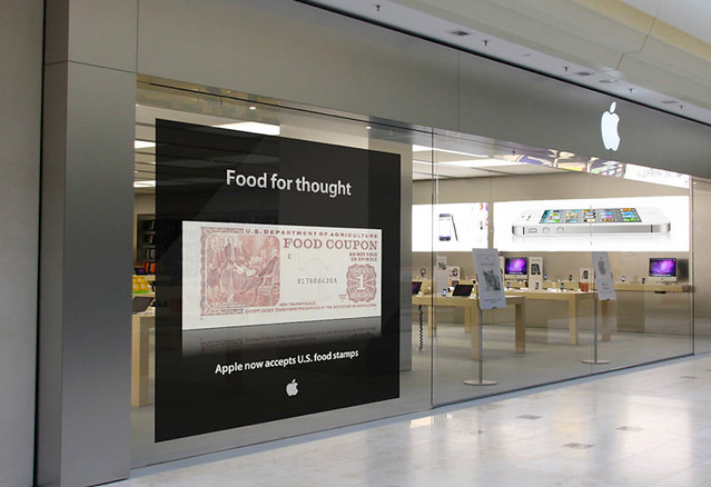 Apple Store Accepts Food Stamps