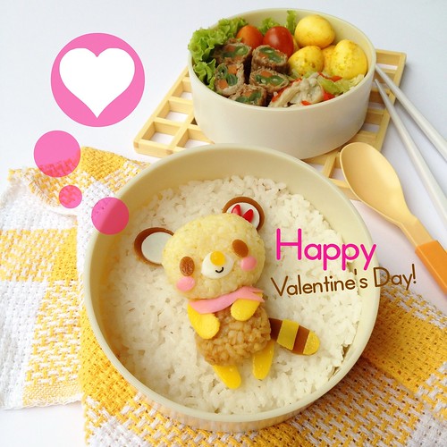 Tenorikuma Bento - Happy Valentine's Day!