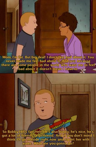 bobby hill fat acceptance