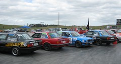 2011 Christmas Meeting. Thoroughbred and Classic Car Owners Club . Hampton Downs. NZ.