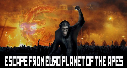 ESCAPE FROM EURO PLANET OF THE APES by Colonel Flick